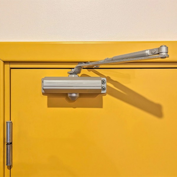 Overhead Door Closer (FD30/FD60 Fire Rated Doors) - Self Installation c/w 6 x Self-Drilling Screws